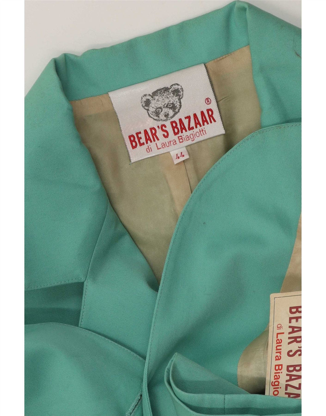 Женский пиджак Laura Biagiotti Bear's Bazaar IT 44, средний зеленый