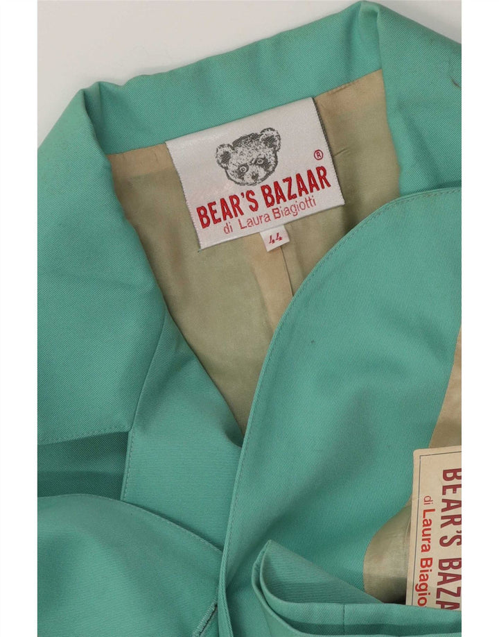 Женский пиджак Laura Biagiotti Bear's Bazaar IT 44, средний зеленый