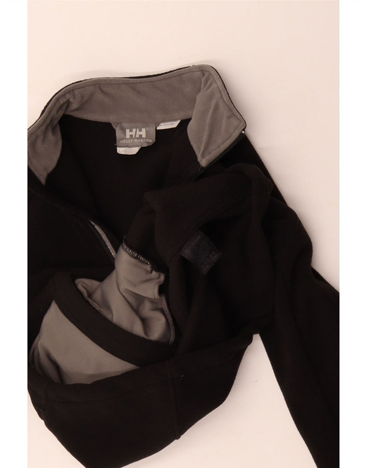 Женская флисовая куртка Helly Hansen UK 16, большая, черная, полиэстер