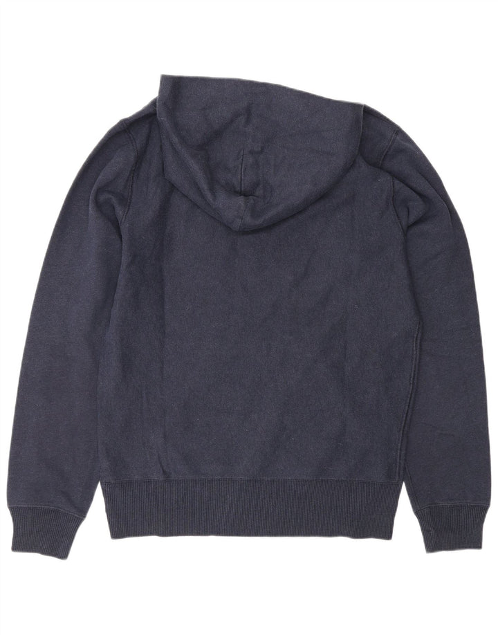 Мужской джемпер с капюшоном Woolrich с рисунком, средний, темно-синий
