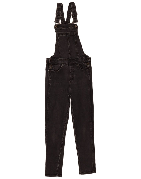 Женский комбинезон Jack Wills Slim Jeans UK 10, маленький W28 L26, черный хлопок