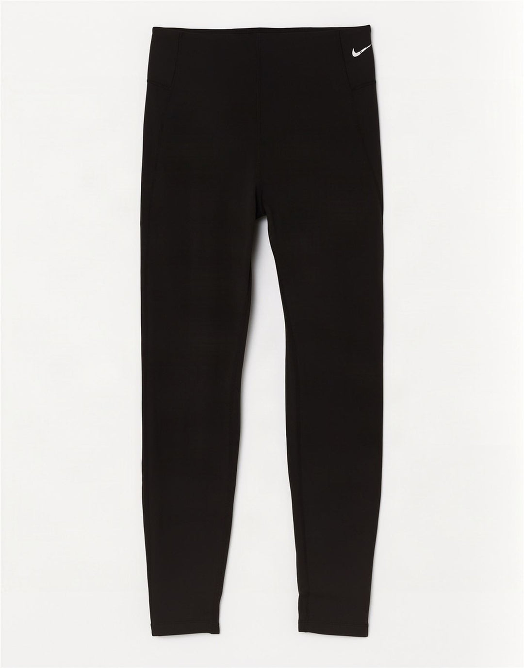 Женские укороченные леггинсы Nike Dri Fit UK 14, средний черный полиэстер