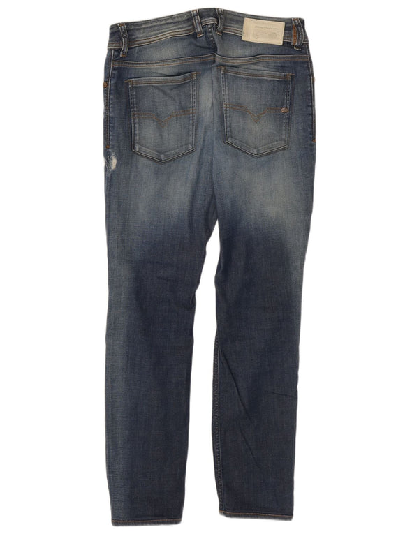 Мужские узкие джинсы скинни Diesel Sleenker W29 L29, темно-синие, хлопковые