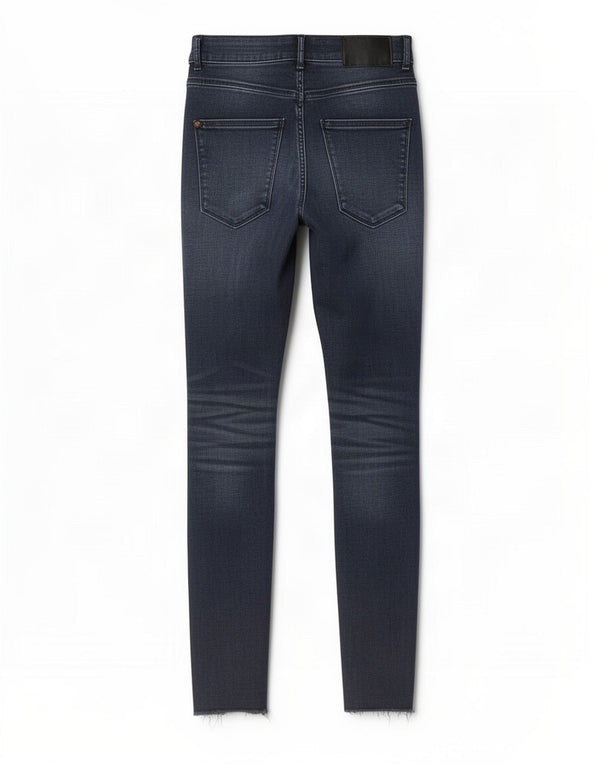 Женские джинсы скинни Zara EU 36 XS W26 L28 Темно-синие