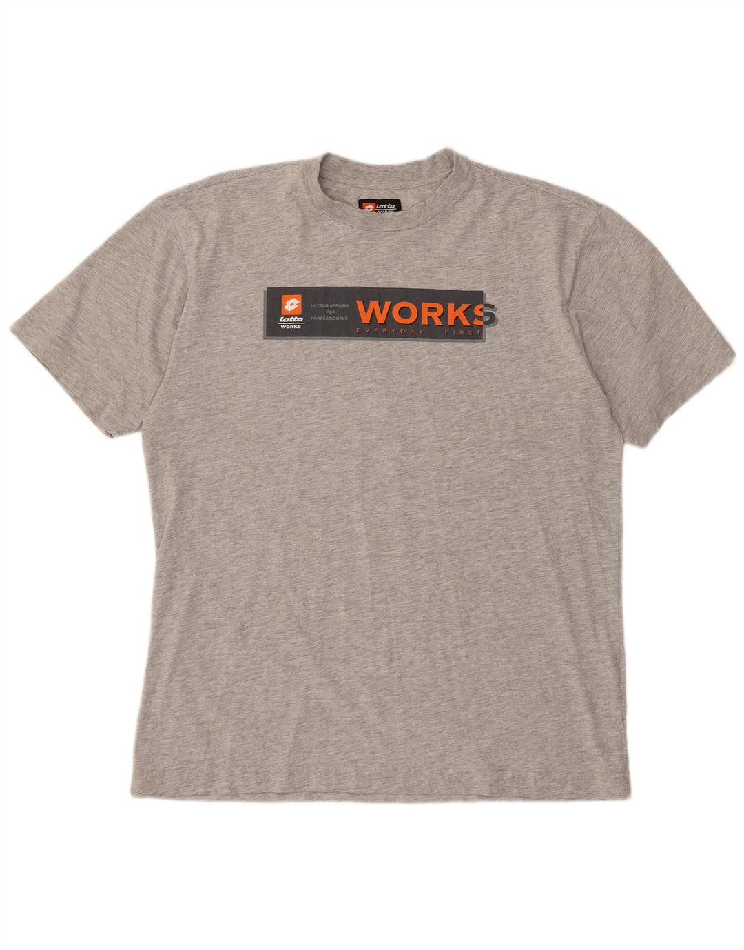 LOTTO Мужская футболка с рисунком Top XL Серая