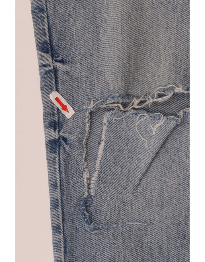 Женские прямые джинсы Zara EU 40 Medium W30 L28 синие