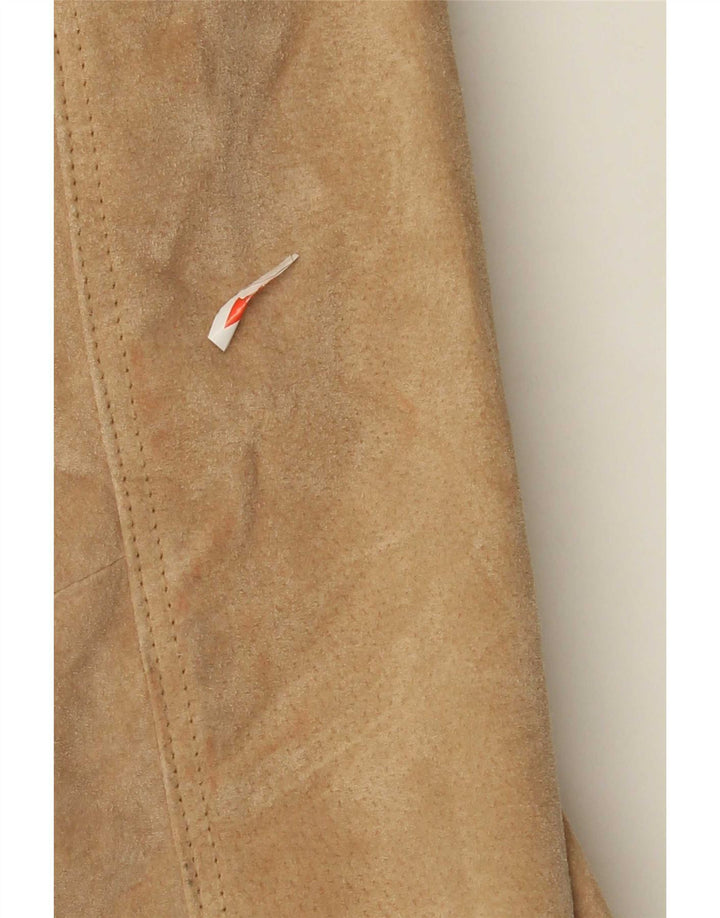 Куртка женская замшевая Zarro IT 42 Medium Beige Leather