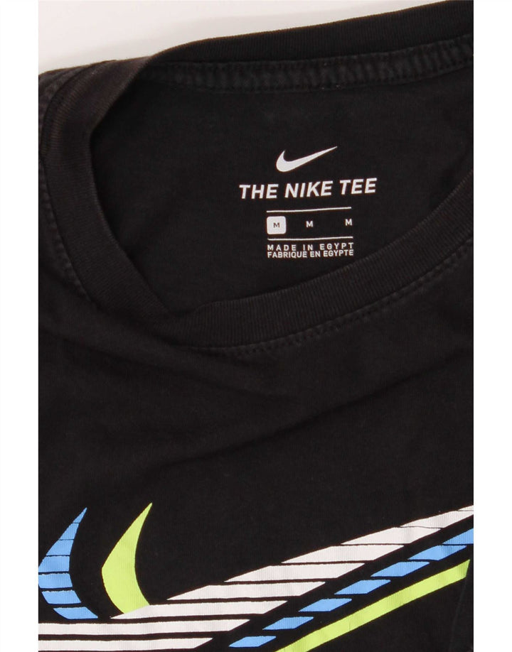 Мужская футболка с рисунком Nike, средний черный