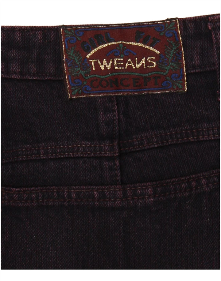 ВИНТАЖНЫЕ женские зауженные джинсы W34 L27 Фиолетовые