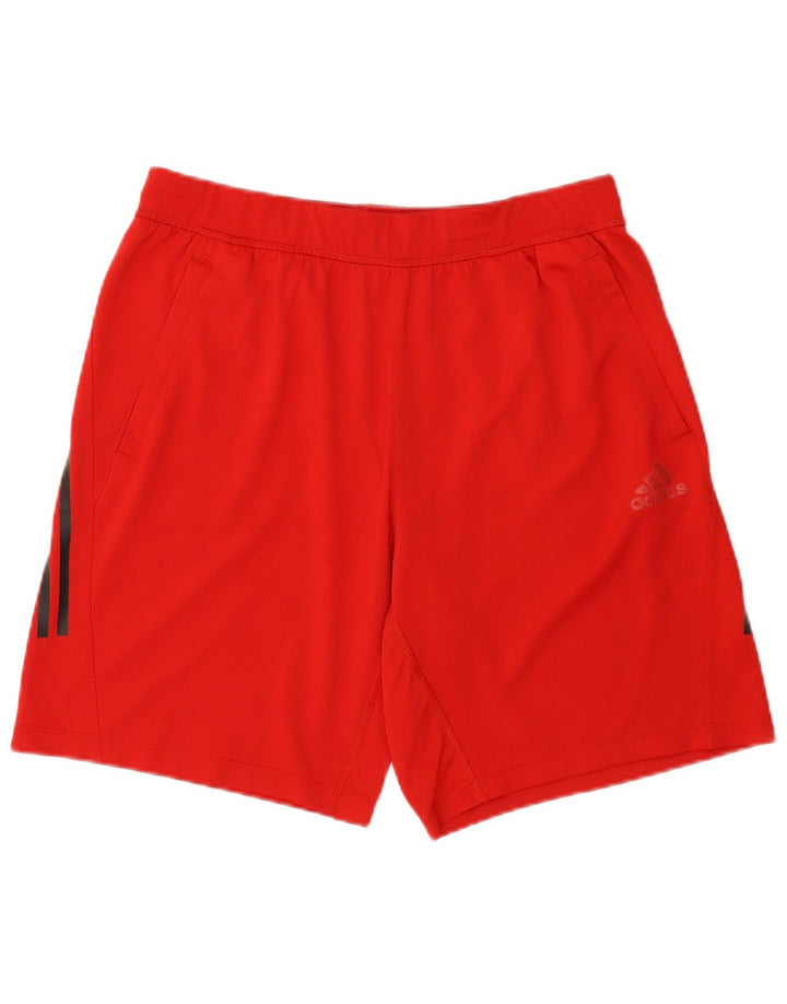 Мужские спортивные шорты Adidas Aeroready, большой красный полиэстер
