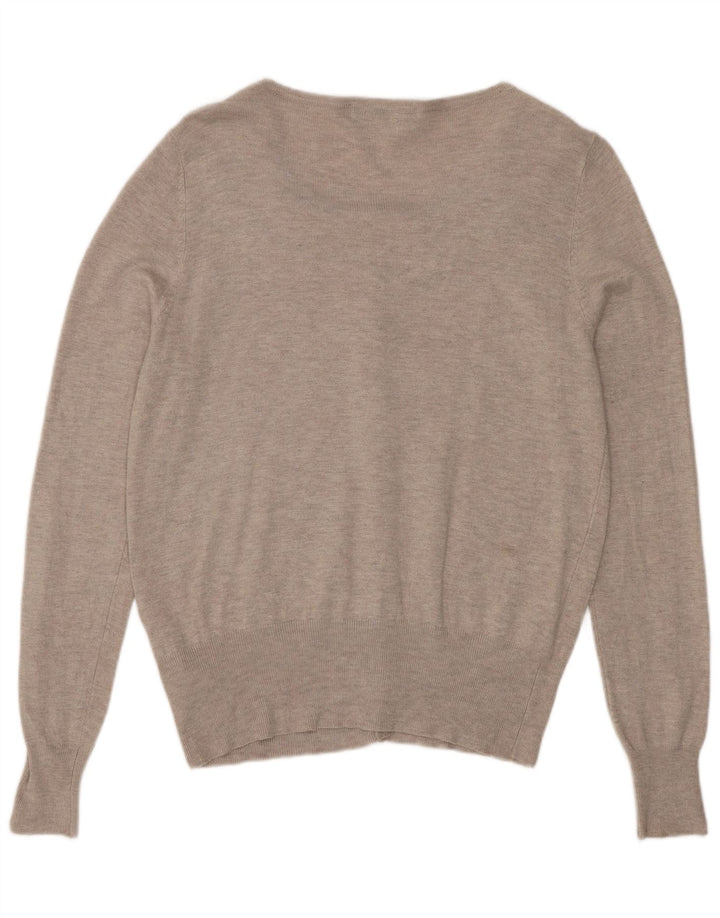 Женский кардиган Marks & Spencer UK 14 Средний Серый Вискоза