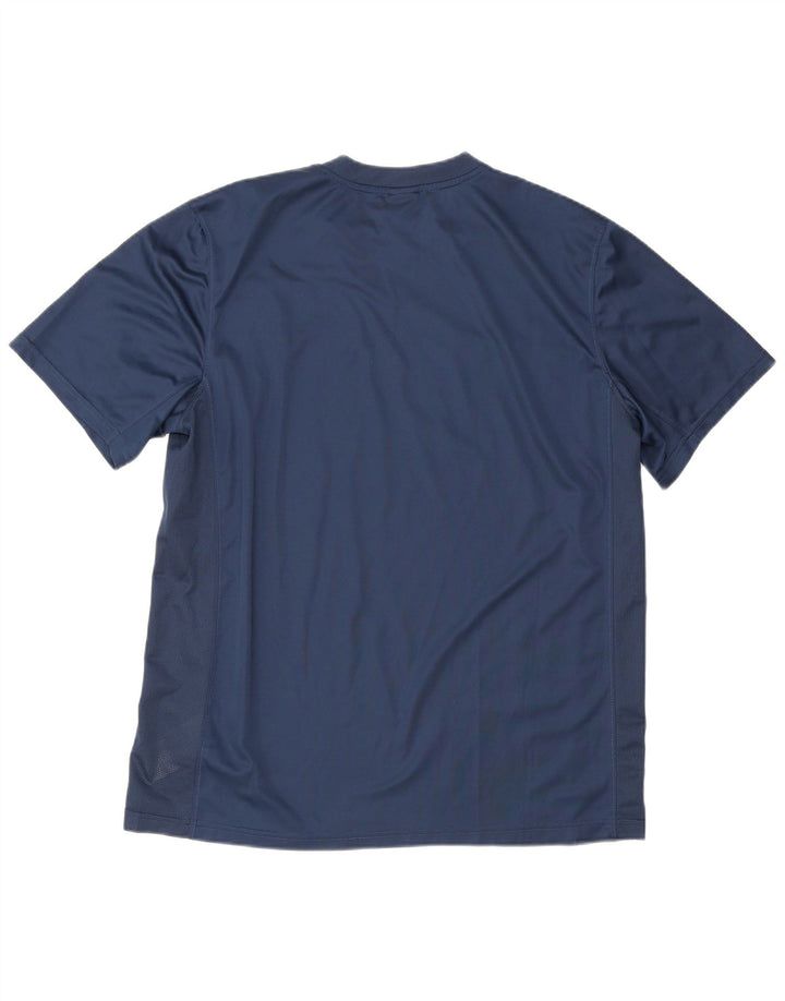 Мужская футболка Nike Dri Fit Top XL темно-синего цвета из полиэстера