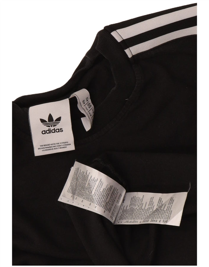 Мужская футболка Adidas Top Medium Black Cotton