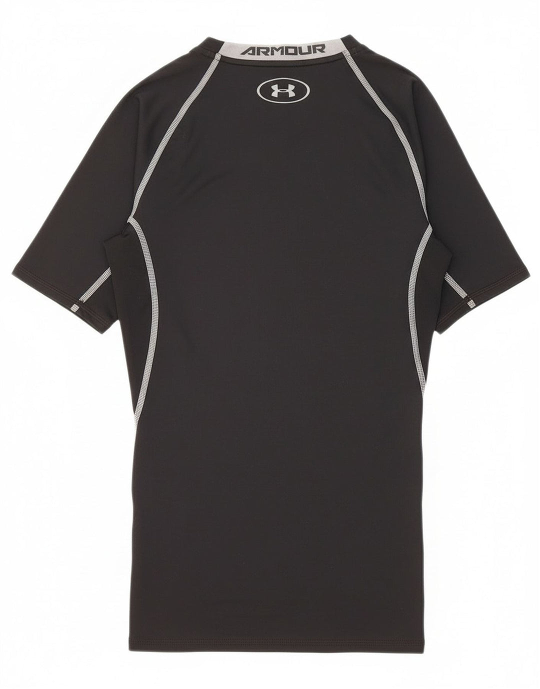 Женская футболка с рисунком Under Armour Top UK 8, маленький черный полиэстер