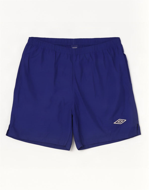 Мужские спортивные шорты Umbro, большие синие, полиэстер