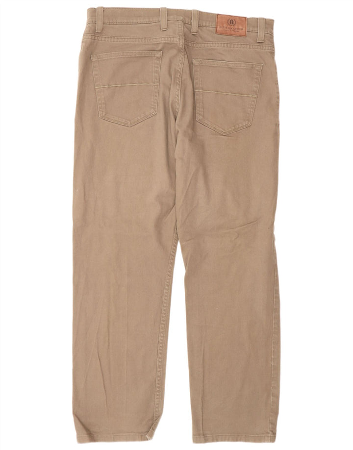 Мужские прямые джинсы Marks & Spencer Blue Harbour W34 L29, бежевый хлопок