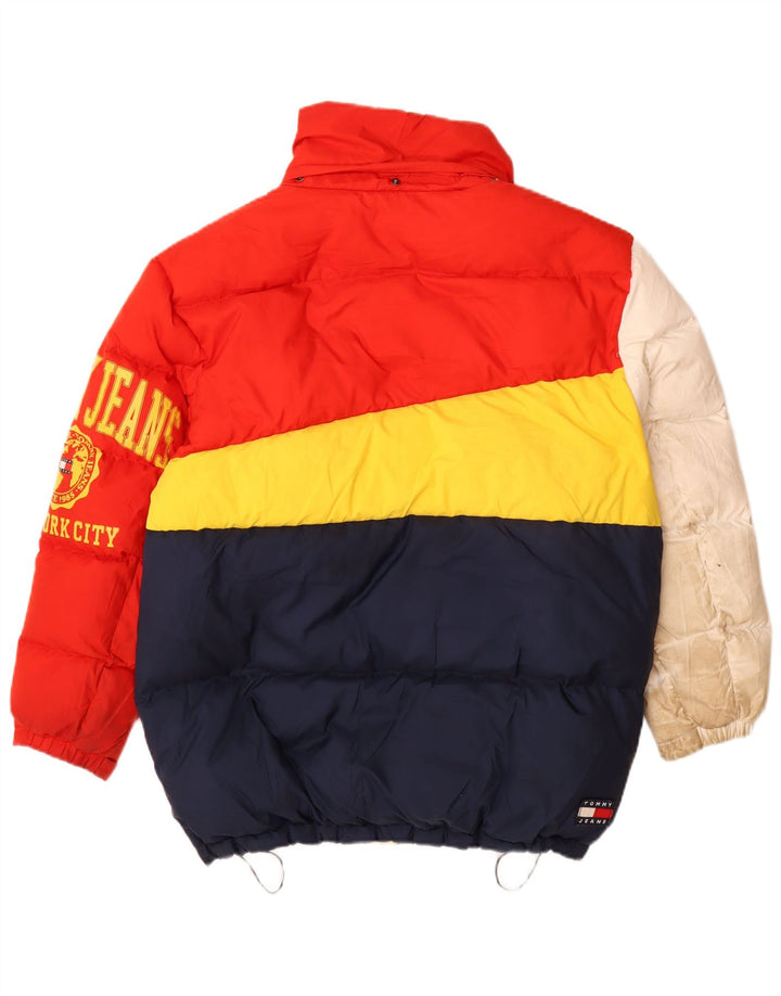 Мужская стеганая куртка с рисунком Tommy Hilfiger UK 34 XS разноцветная