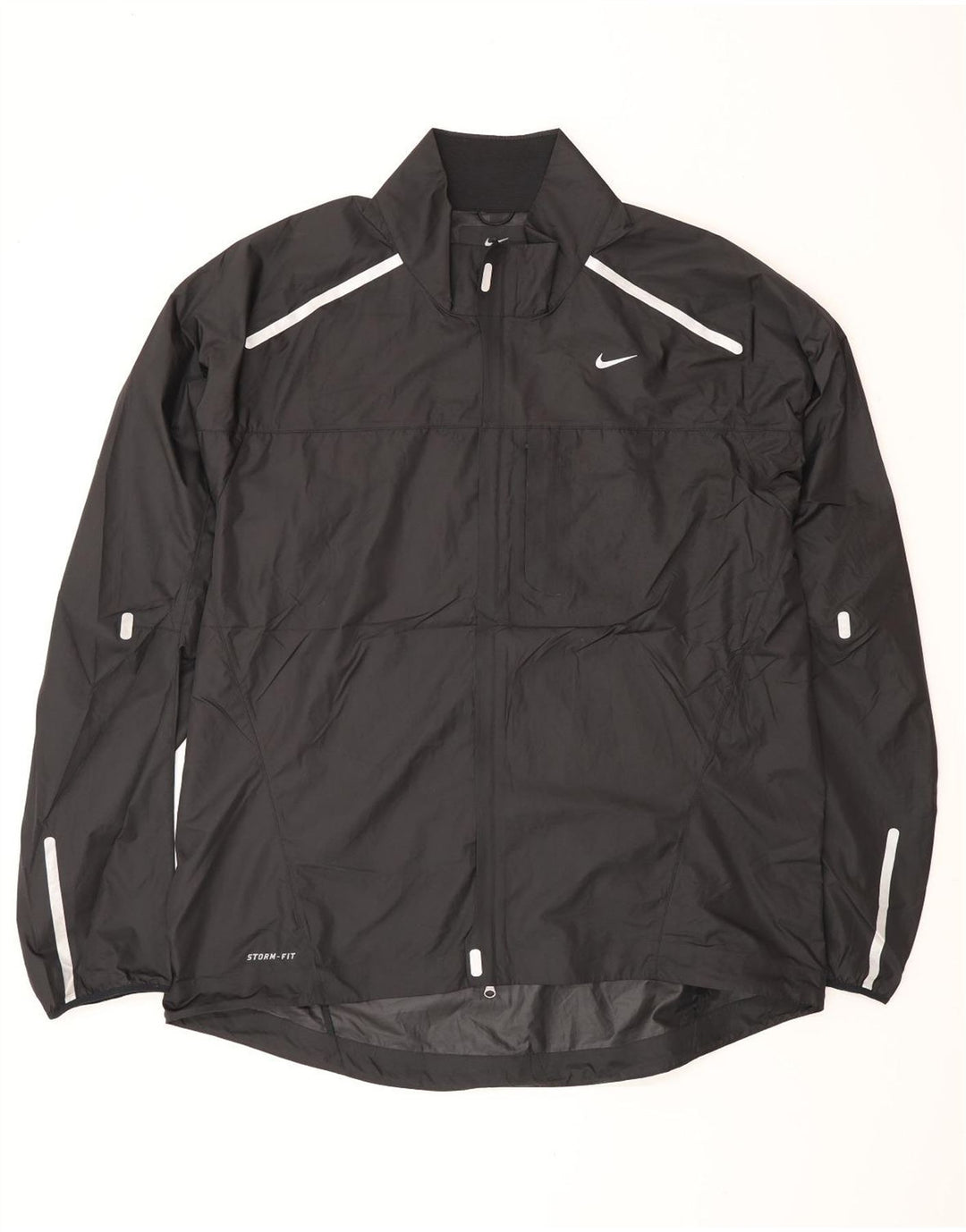 Мужская дождевик Nike Storm-Fit UK 42 XL, черный полиэстер