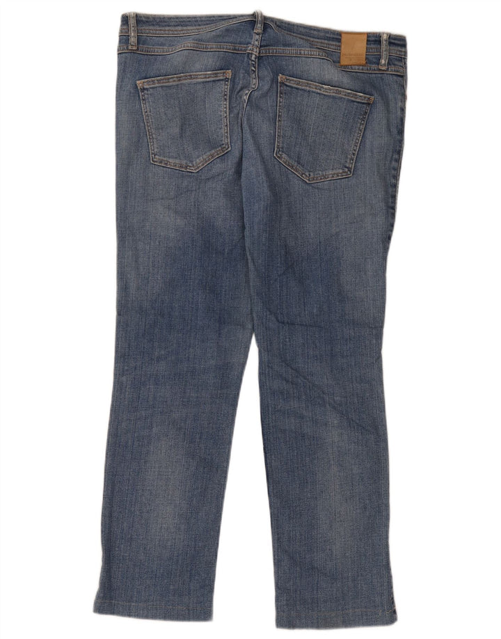 Женские прямые джинсы Zara EU 42, большие W32 L26, синие