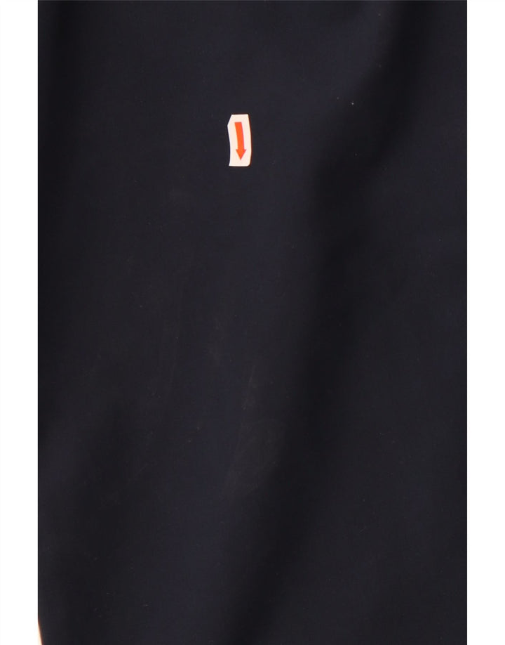 Женские спортивные брюки Reebok UK 14, большие темно-синие, полиэстер