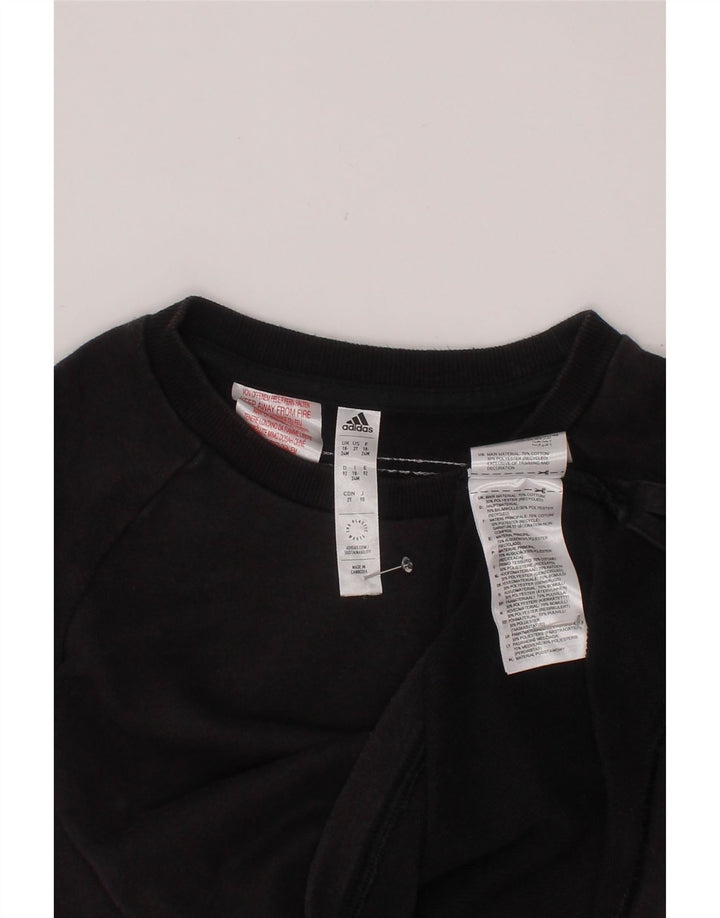 Свитшот ADIDAS для маленьких мальчиков, 18-24 месяца, черный хлопок