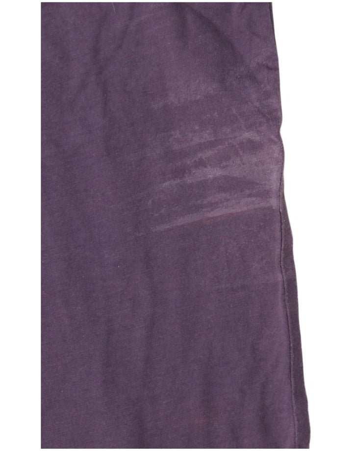 Мужская рубашка-поло TED BAKER, размер 6, 2XL, фиолетовая, хлопок с цветными блоками