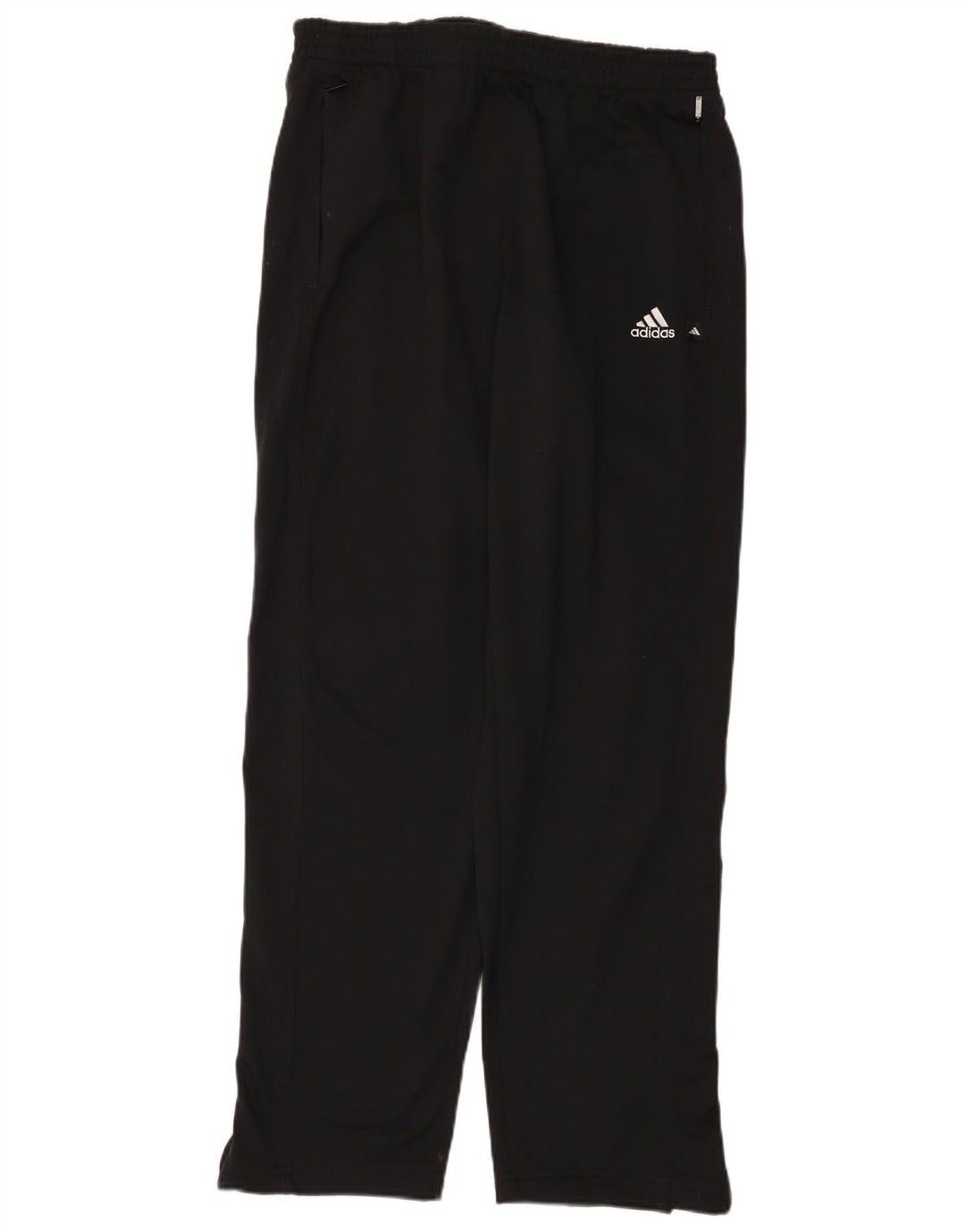 Мужские спортивные брюки Adidas UK 42/44, большой черный полиэстер