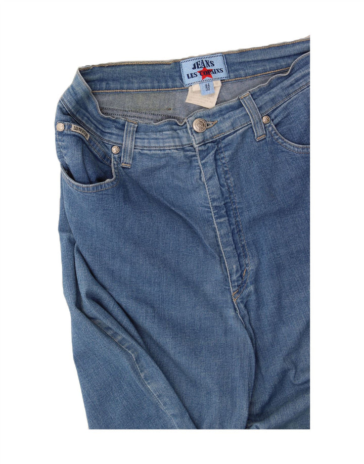 LES COPAINS Womens Tapered Jeans IT 44 Medium W30 L28 Blue Cotton Vintage Les Copains and Second-Hand Les Copains from Messina Hembry 