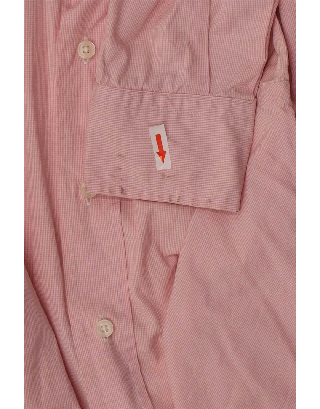 Мужская рубашка Massimo Dutti, размер 44 XL, розовая, хлопок