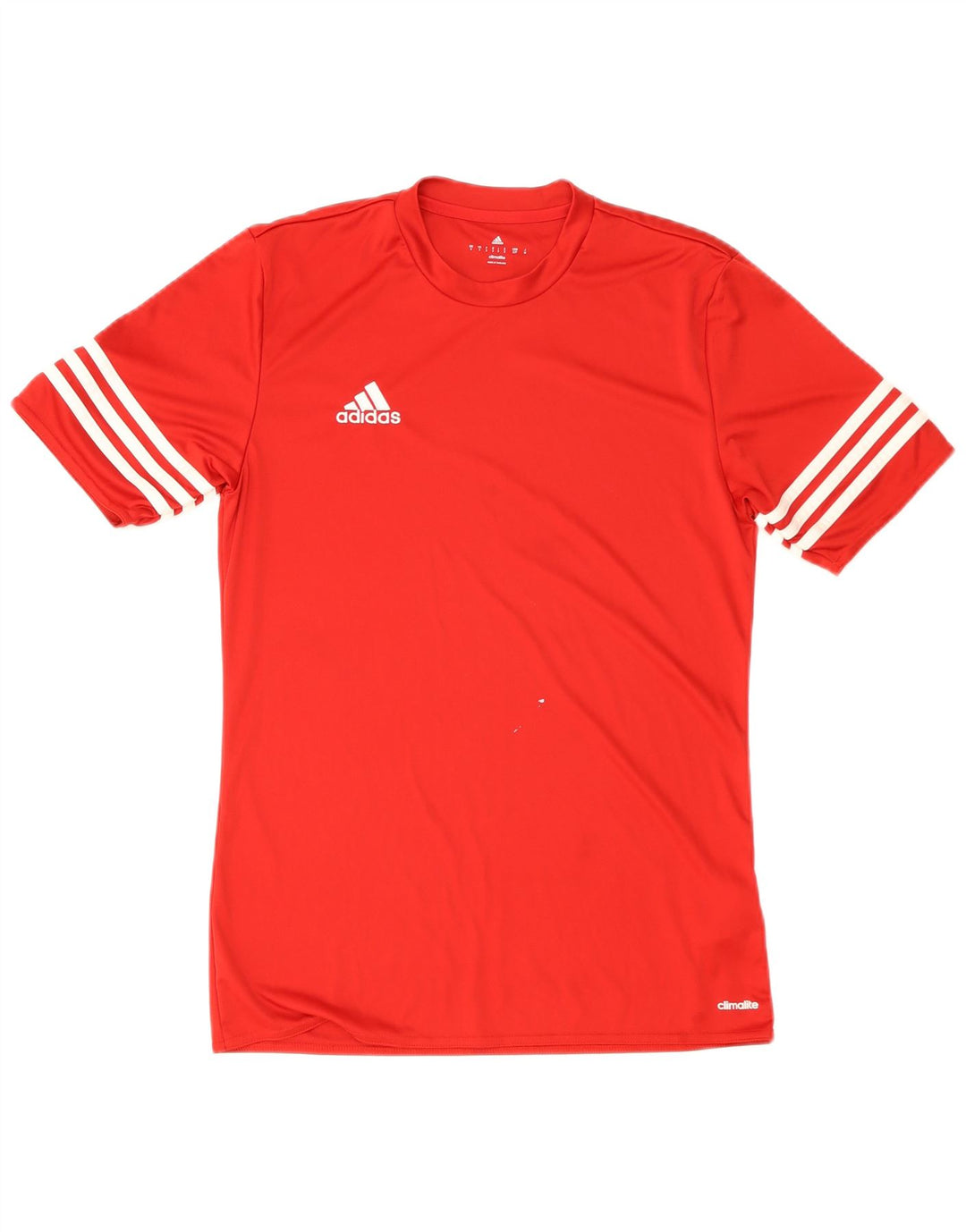 Мужская футболка Adidas Climalite, маленький красный полиэстер