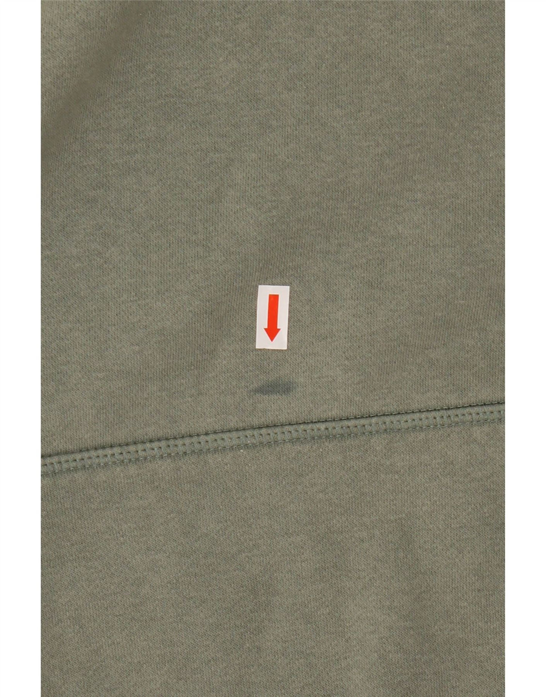 HURLEY Женский джемпер с капюшоном с рисунком UK 14, средний зеленый хлопок