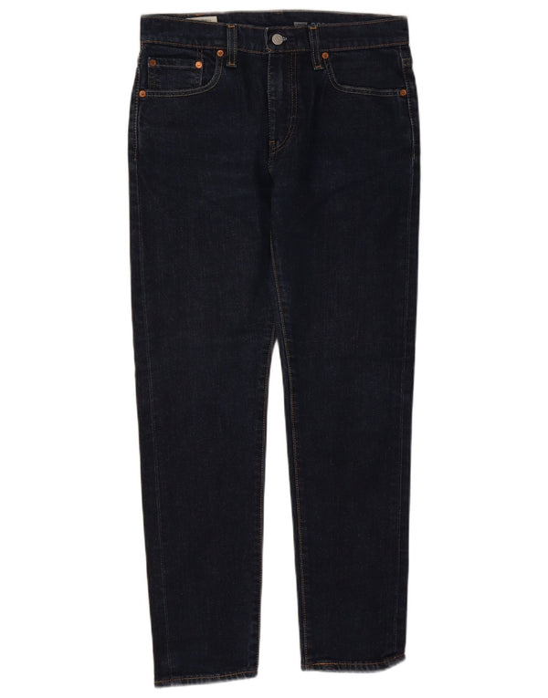 Мужские зауженные джинсы Levi's 512 W30 L30 темно-синие, хлопок