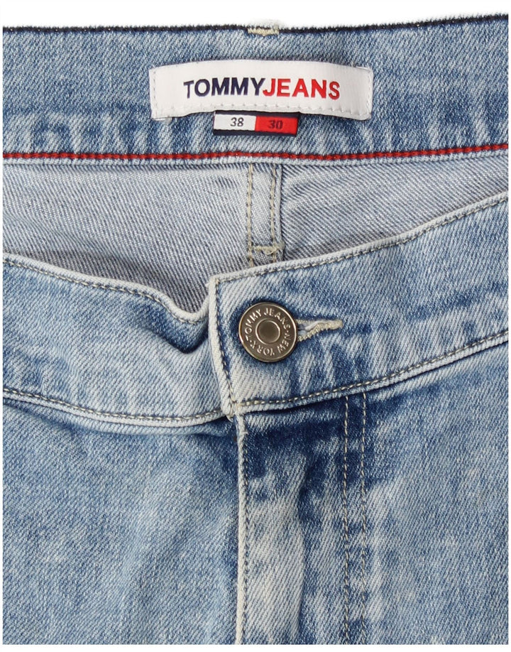 Мужские узкие джинсы Tommy Hilfiger W38 L27, синий хлопок