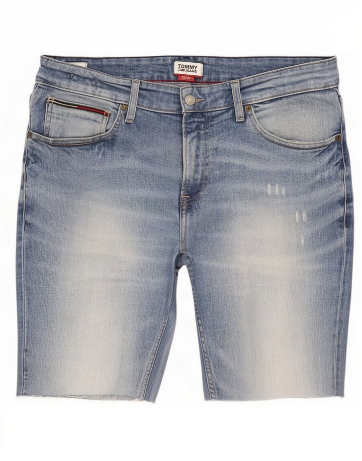 Мужские джинсовые шорты Tommy Hilfiger Thavar Slim W33, средний синий хлопок