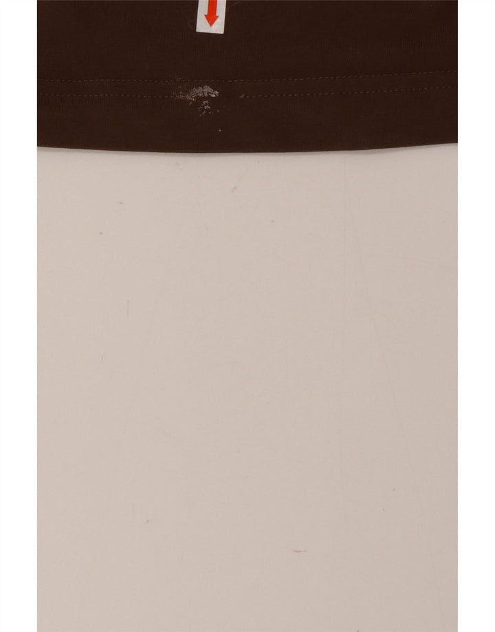 Мужская футболка с рисунком PUMA, большая, коричневая