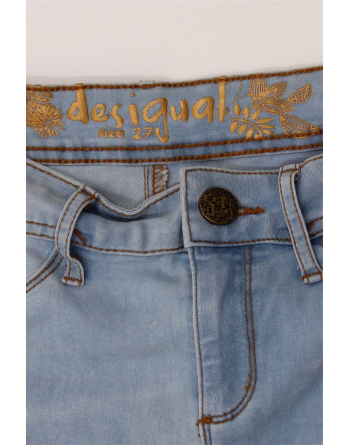 Женские джинсы скинни Desigual W27 L31 синие
