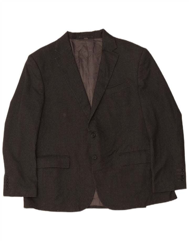 Мужской пиджак стандартного кроя с 2 пуговицами Marks & Spencer UK 44 2XL, серый