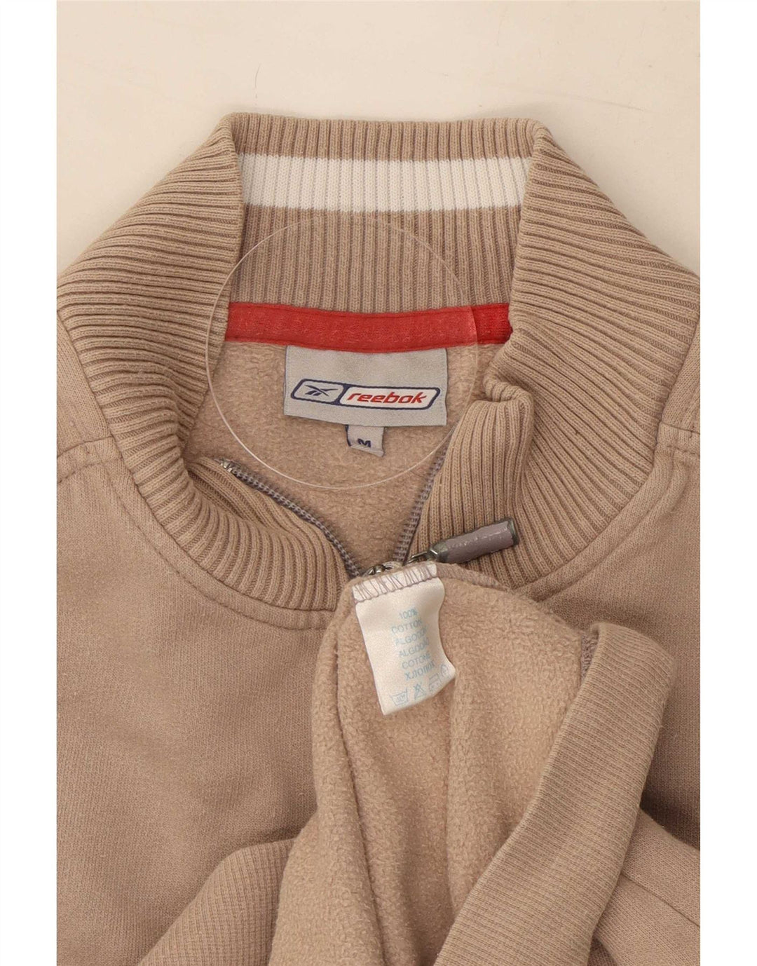 Женский спортивный костюм Reebok UK 14, средний бежевый, хлопок