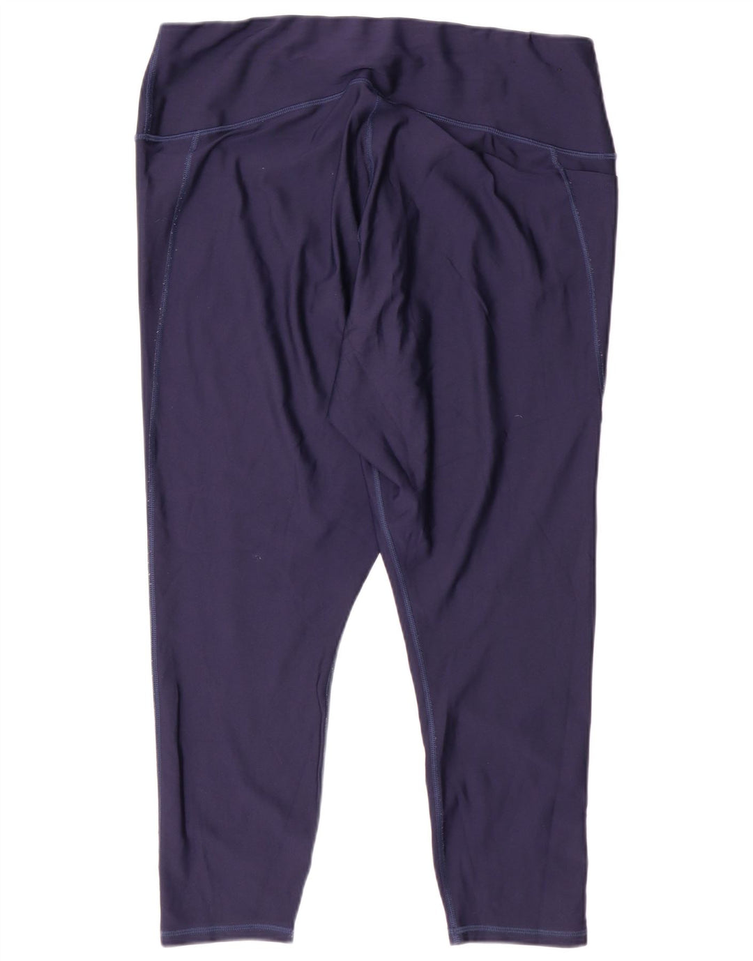 Женские компрессионные леггинсы-капри Under Armour, Великобритания 20, 2XL, темно-синие, спортивные