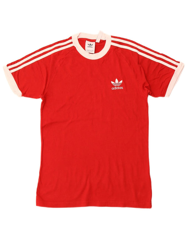 Мужская футболка ADIDAS Top XS, красный хлопок