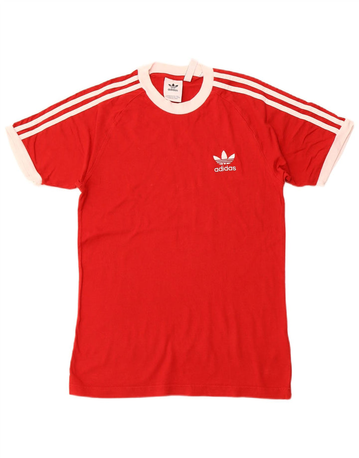 Мужская футболка ADIDAS Top XS, красный хлопок
