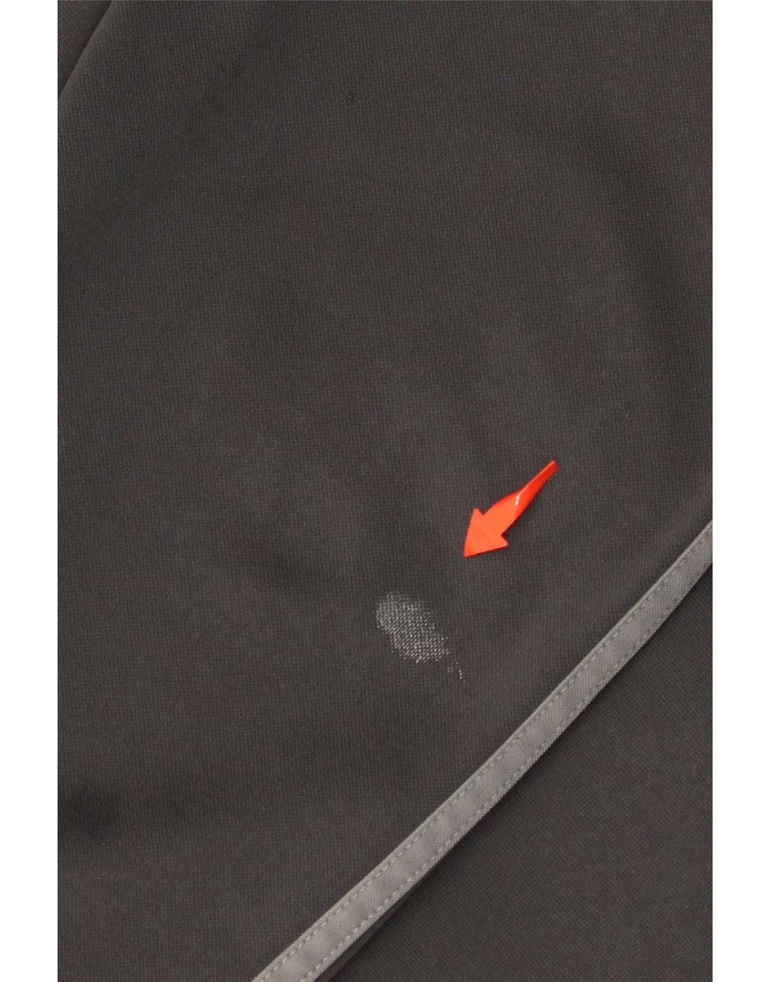 Мужской джемпер с капюшоном ADIDAS Munster для регби XL, серый полиэстер с цветными блоками