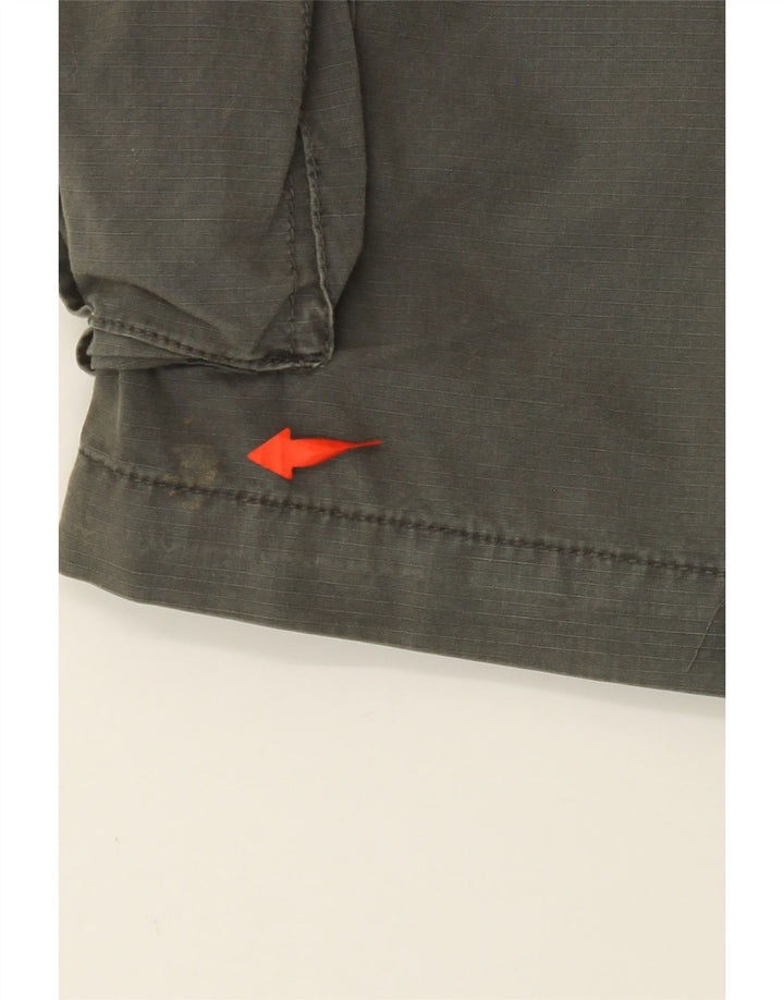 SUPERDRY Мужские шорты-карго W34, большие, цвета хаки, хлопок