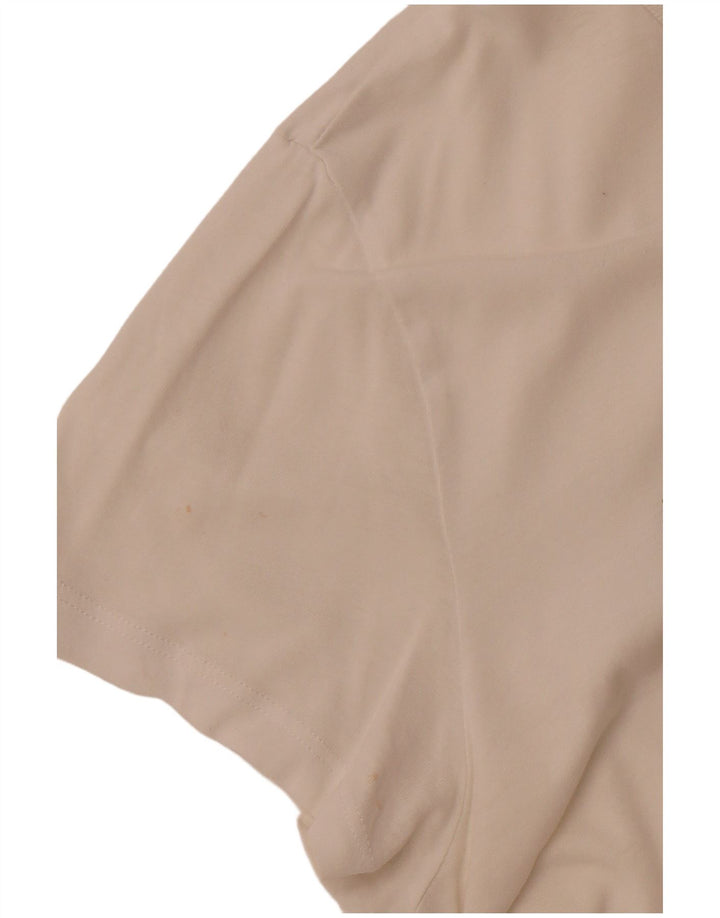 Женская футболка с рисунком LEVI'S Top UK 12, средний размер, белый хлопок