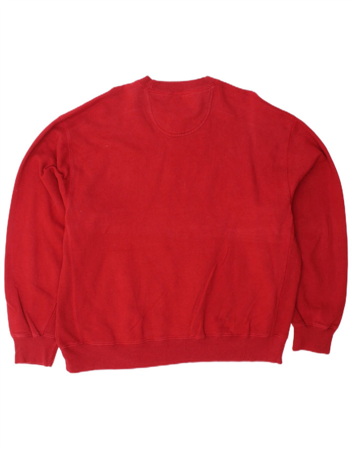 IZOD Мужской свитшот Джемпер XL Красный Хлопок