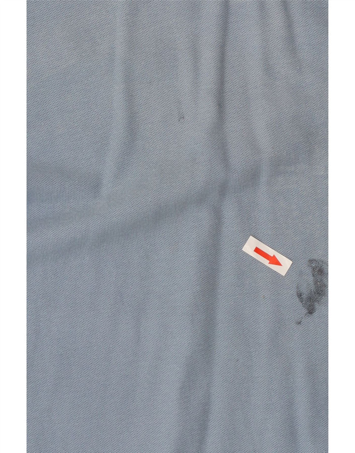 Мужская рубашка-поло Fila, большая синяя хлопковая