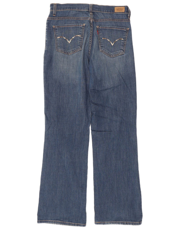 Женские джинсы Levi's 512 Perfectly Slim Bootcut, США 8, средние W30 L31, синие