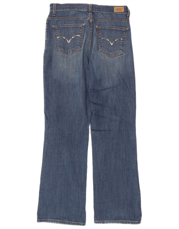 Женские джинсы Levi's 512 Perfectly Slim Bootcut, США 8, средние W30 L31, синие
