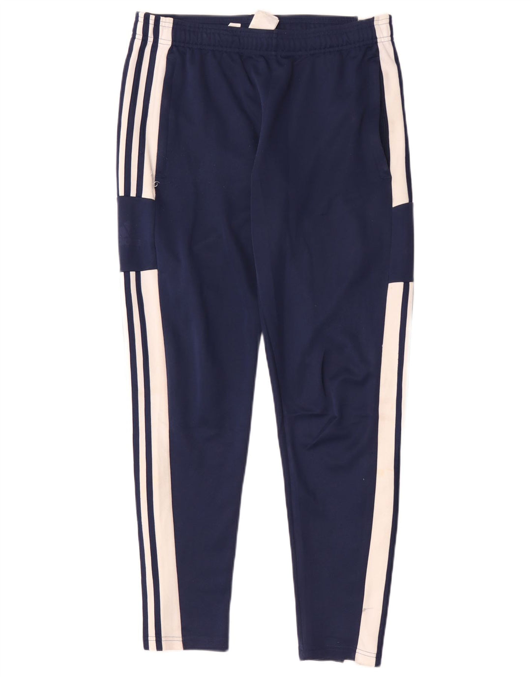 Мужские спортивные брюки Adidas Aeroready, средние, темно-синие, с цветными блоками