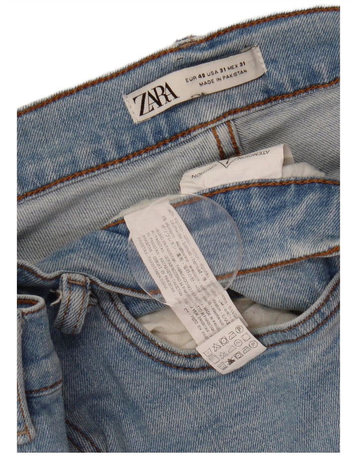 Мужские джинсы узкого кроя Zara EU 40 Medium W31 L30 Синие, хлопок